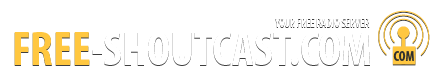 Δωρεάν φιλοξενία Shoutcast 